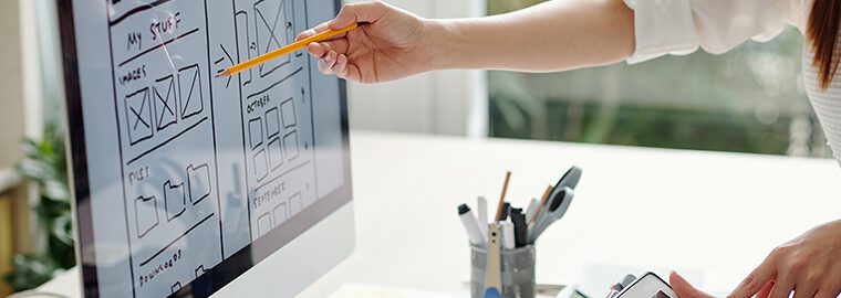 コンバージョンを意識したLP設計のイメージ